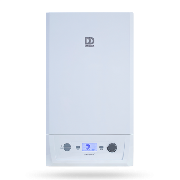 YENİ NESİL (HEP) DEMİRDÖKÜM NİTROMİX P 35 Kw ( 30000 Kcal/h) YOĞUŞMALI KOMBİ  /  BACA SETİ DAHİL