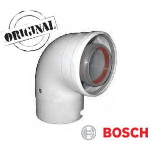 ORJİNAL BOSCH YOĞŞ. DİRSEK 90° Ø60/100