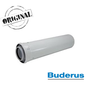 ORJİNAL BUDERUS YOĞŞ. BACA UZATMASI 100CM Ø60/100