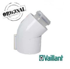 ORJİNAL VAİLLANT ecoTEC YOĞUŞMALI DİRSEK 45° Ø60/100