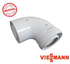 ORİJİNAL VİESSMANN YOĞŞ. DİRSEK 90° Ø60/100