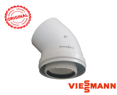 ORİJİNAL VİESSMANN YOĞŞ. DİRSEK 45° Ø60/100