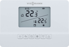 Viessmann 300S RF Haftalık Programlanabilir Kablosuz Dijital Oda Termostatı