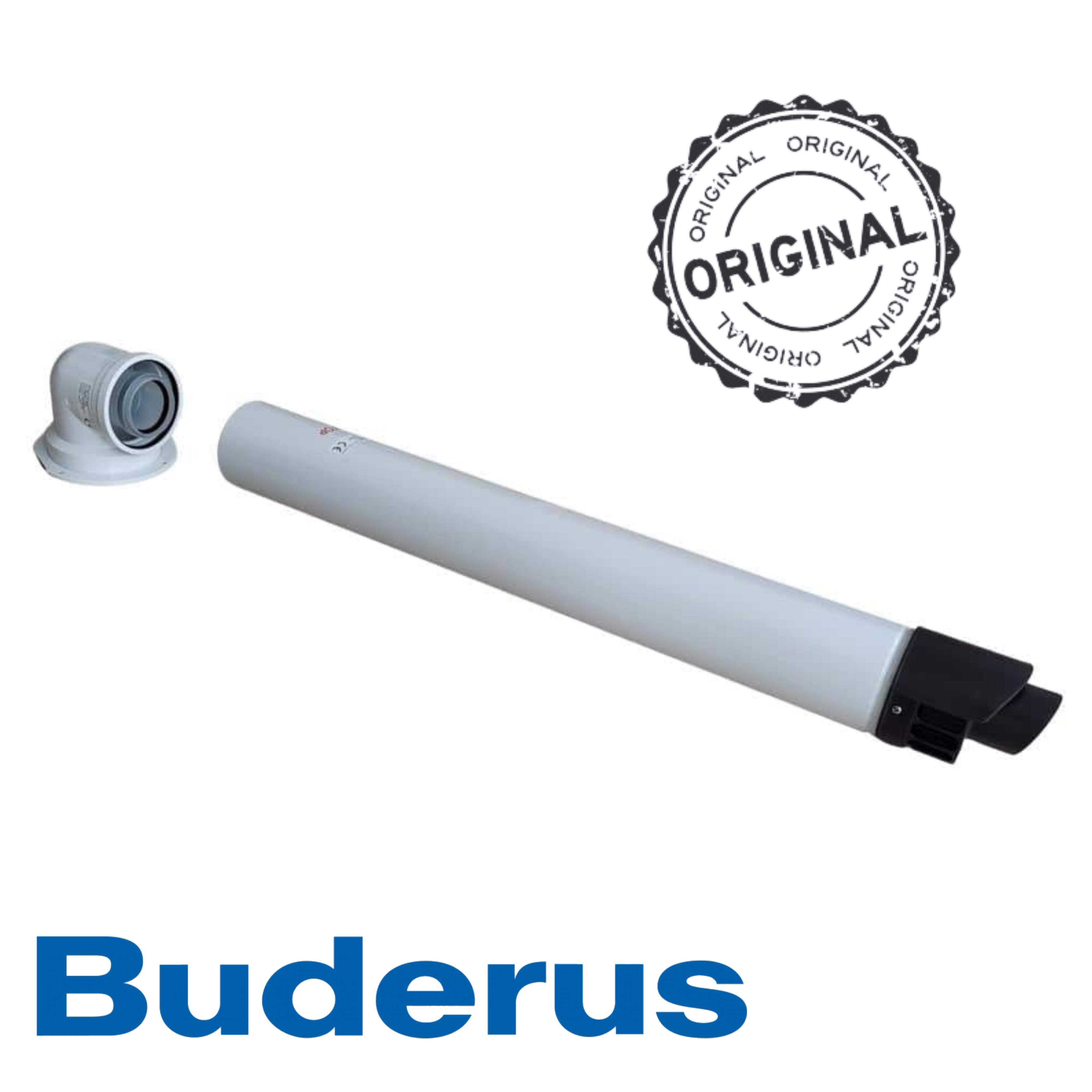 ORJİNAL BUDERUS HERMETİK YATAY BACA SETİ Ø60/100