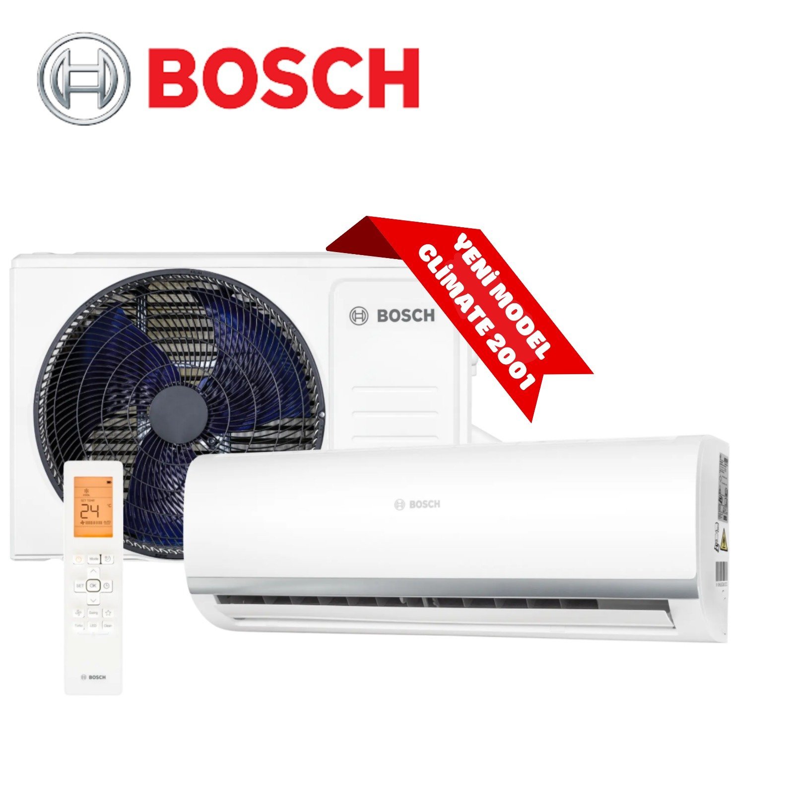 BOSCH CLİMATE CL2001  70 E 24.000 BTU/h